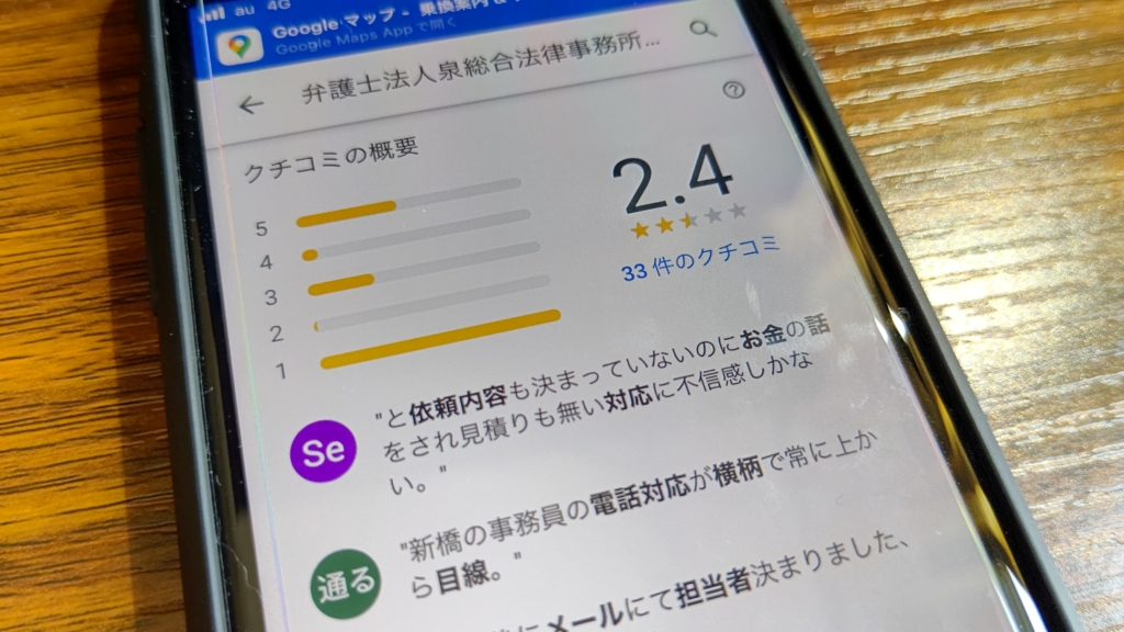 泉総合法律事務所の評判・クチコミは？対応が遅いという噂も調査