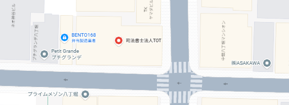 司法書士事務所TOT地図
